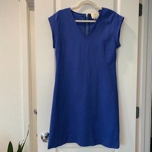 Kate Spade Blue Ponte A-line Casual Dress